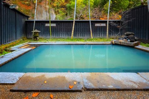 An Open Air Public Bath Surrounded By Natural Environment At Kurokawa