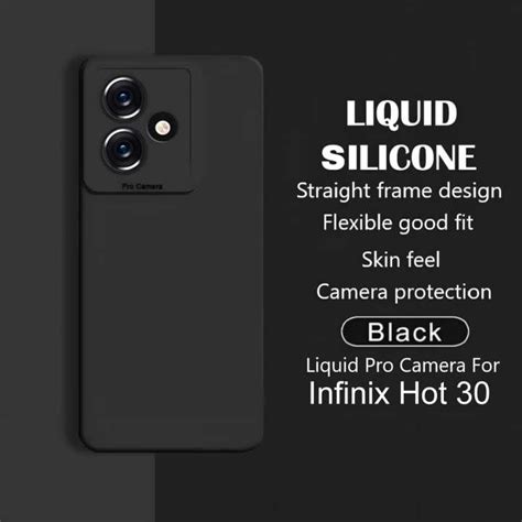 Promo Case Infinix Hot 30 Soft Case Liquid Square Silicone Casing Cover Protect Camera Lazada