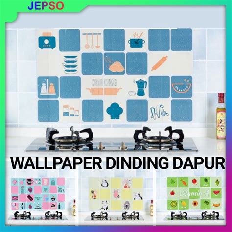 Jual Stiker Dapur Stiker Pelindung Tembok Dapur Anti Panas Minyak