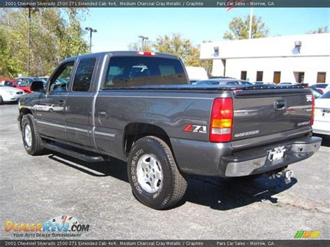 2001 Chevrolet Silverado 1500 Z71 Extended Cab 4x4 Medium Charcoal Gray