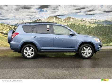 Pacific Blue Metallic 2011 Toyota Rav4 V6 Limited 4wd Exterior Photo