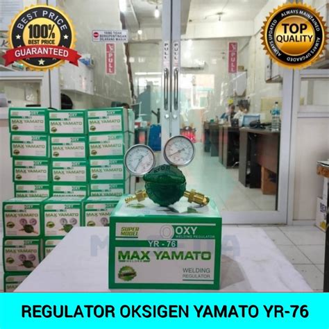 Jual Regulator Las Oksigen Yamato Regulator Las Oxygen Yamato Tabung