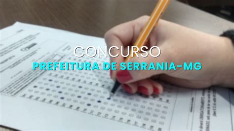 Concurso Prefeitura Serrania MG 2024 Inscrição aberta em Novembro