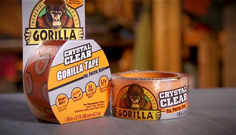 Crystal Clear Gorilla Tape | Gorilla Glue