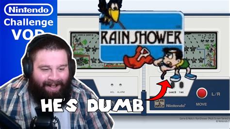 Vod Beating Every Nintendo Game Game Watch Rain Shower Game