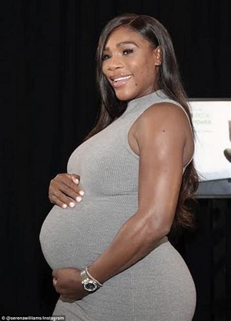 Serena Williams Shares Details About Her Pregnancy Daily Mail Online