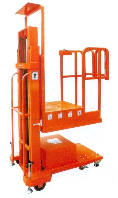 Semi Electric Order Picker Model Rgopy Maximum Lifting Speed