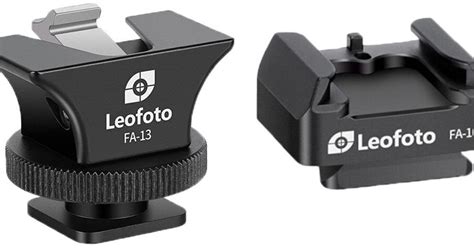 Leofoto FA 12 FA10 Cold Shoe And Hot Shoe Adapter FA 13 FA 10