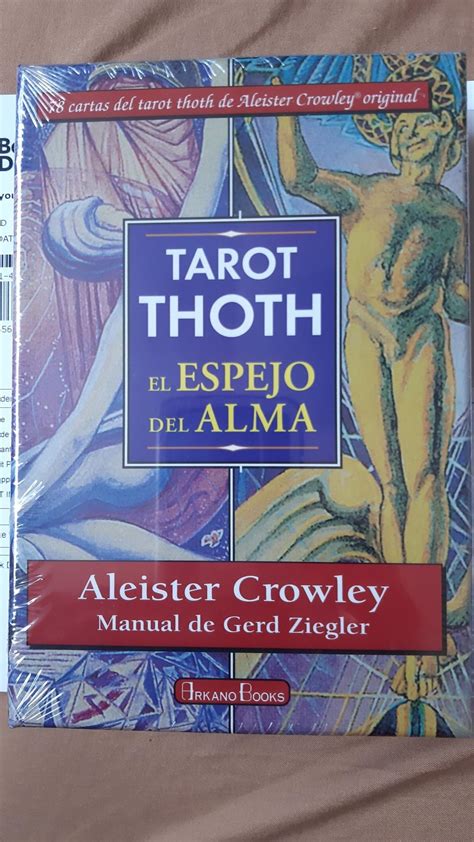 Tarot Thoth El Espejo Del Alma Crowley Aleister Ziegler Gerd