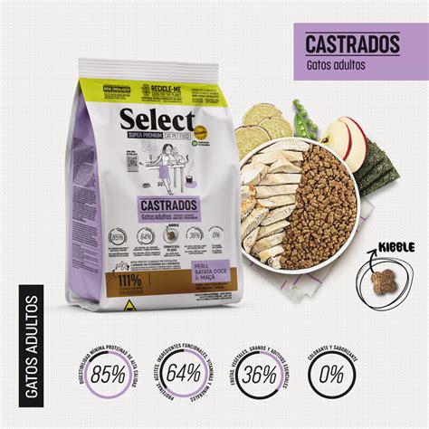 SELECT CAT CASTRADO 1,5KG - SM Shopping Mascotas