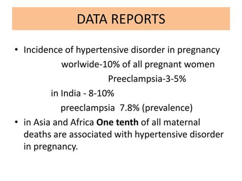 Hypertensive Disorder In Pregnancy PPT