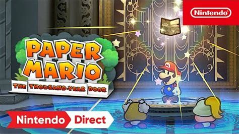 See The Paper Mario The Thousand Year Door Remake Trailer Mashable