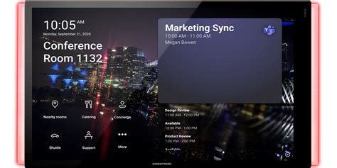 Crestron Microsoft Introduce Teams Rooms Scheduling Panels My Techdecisions