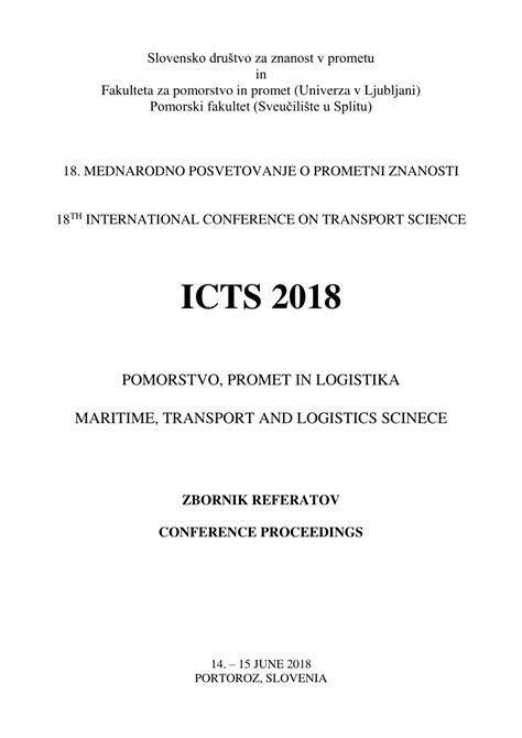 Pdf Complex Approach To Maritime Transport Sector Attractiveness And