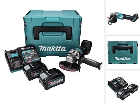 Makita Ga Gm Accu Haakse Slijper Mm Xgt V Max Ah In Mbox Bol