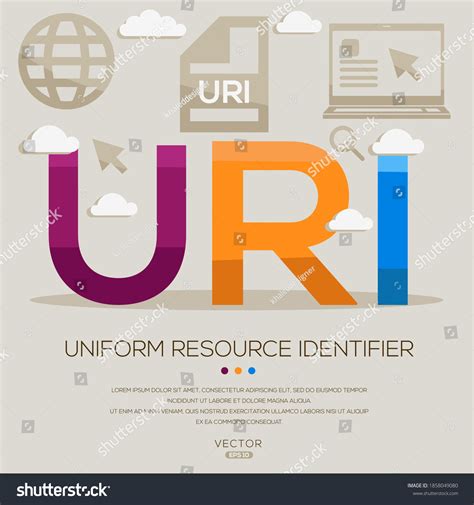46 Uniform Resource Identifier Images, Stock Photos, 3D objects
