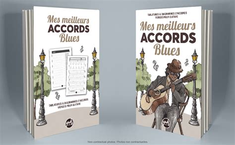 MES MEILLEURS ACCORDS BLUES à la guitare Carnet de tablatures