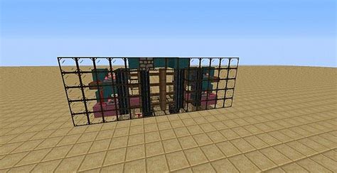 4x4 Piston Door Minecraft Map