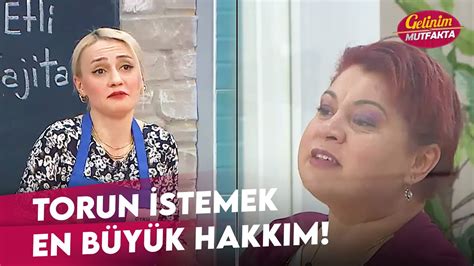 Gülümser Hanım dan Öykü ye Torun Baskısı Gelinim Mutfakta 6 Nisan