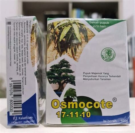 Dekastar Daun Pupuk OSMOCOTE 17 11 10 Kemasan Original Pabrik 100 Gr