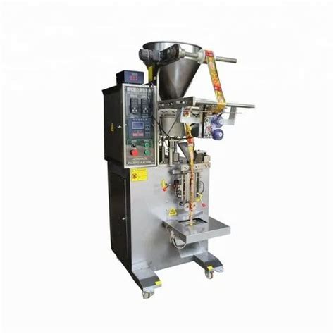 Ss Body Auger Automatic Pouch Packing Machine For Industrial Capacity 500 Pouchhour At Rs