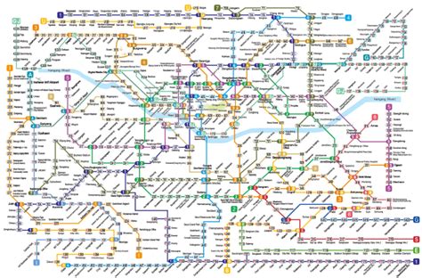 Simple Seoul Subway Map