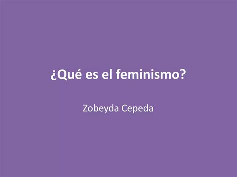 Feminismo Pptx