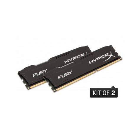 Kingston Hyperx Fury Black Hx C Fbk Ddr Gb X Gb M X