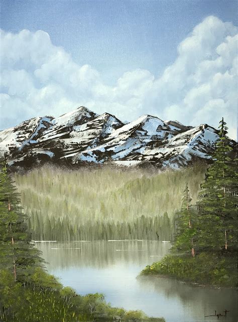 First completed oil painting. Thanks to Bob for teaching me some stuff
