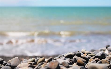 Wallpaper Sunlight Depth Of Field Sea Rock Nature Shore Sand