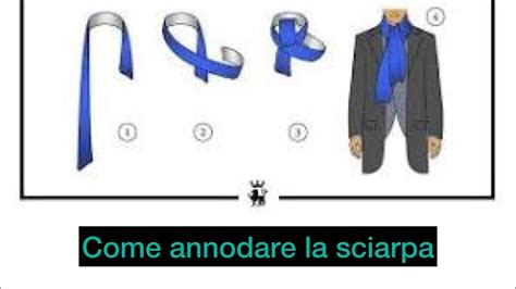 Come Annodare La Sciarpa Tutorial Menstyle YouTube