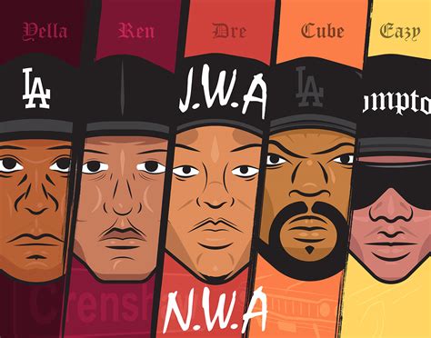 NWA Portraits on Behance