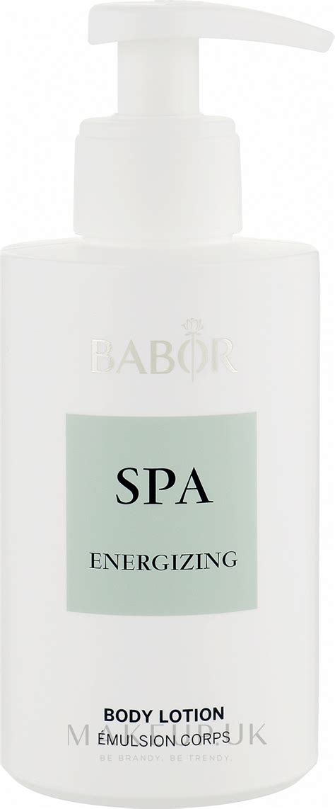 Babor Spa Energizing Body Lotion Body Lotion Makeup Uk