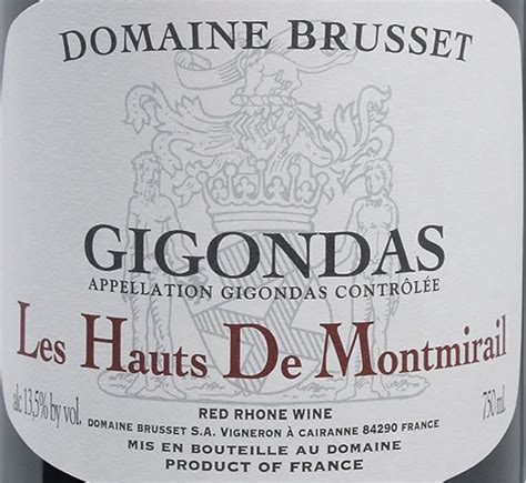 Domaine Brusset Gigondas Les Hauts De Montmirail France Rh Ne