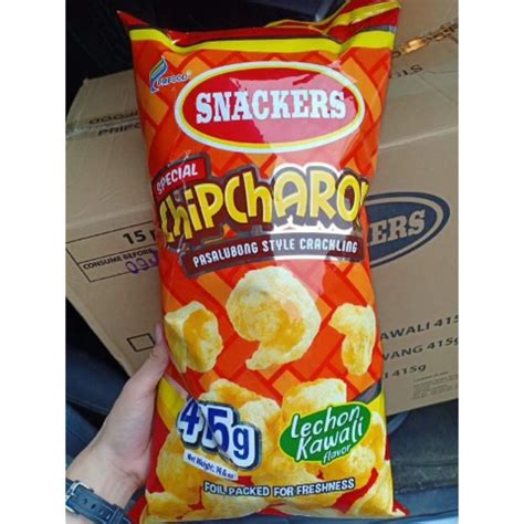 Snackers ChipCharon Lechon Kawali Flavor 415 G Pinoyshopaholic