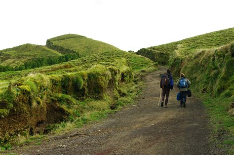 Hiking in Azores on Behance