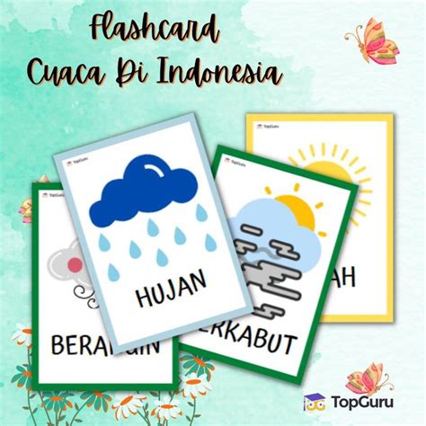 Flashcard Cuaca Di Indonesia Flashcards Woocommerce Digital Agencies