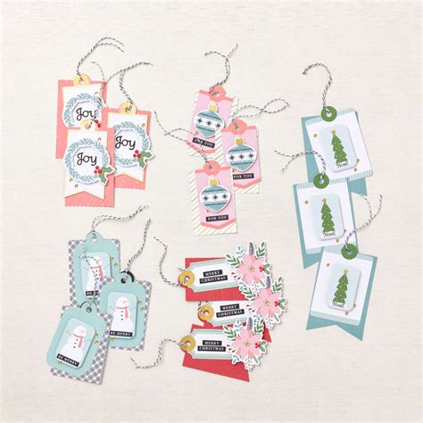 Kit De Cartes Tout Compris Tiquettes Cadeaux De No L De Stampin Up