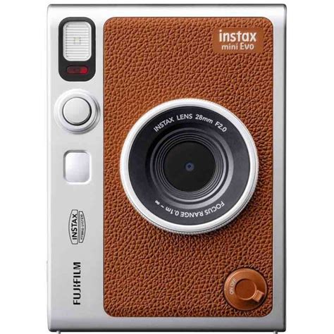 Fujifilm Instax Mini Evo 棕色【宇利攝影器材】 拍立得相機 復古風格 恆昶公司貨 保固一年 蝦皮購物