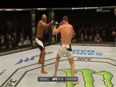 Anderson Silva Vs Michael Bisping Ufc Fight Night Full Fight Par