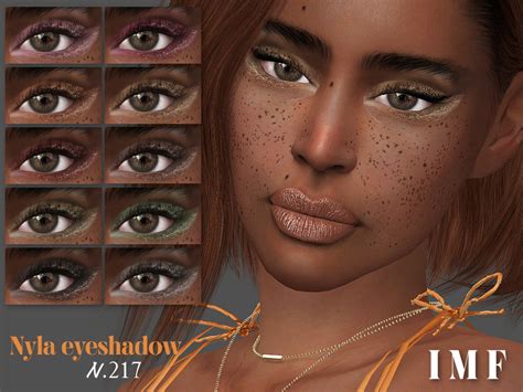 The Sims Resource IMF Nyla Eyeshadow N 217