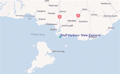 Bluff Harbour, New Zealand Tide Station Location Guide