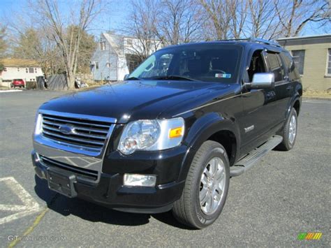 Black Ford Explorer Limited X Exterior Photo