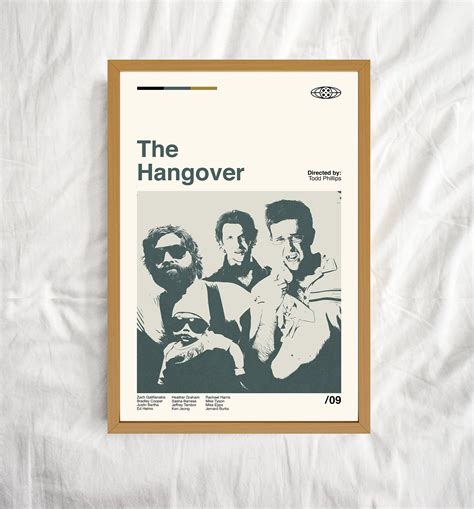 The Hangover Poster, the Hangover Movie, Todd Phillips, Retro Movie ...