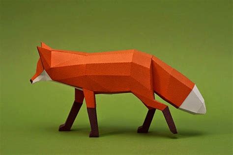 Papercraft Animal Figurines-11 – Fubiz Media