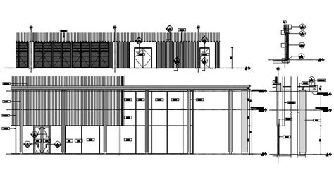 Designer Wooden Wall Panelling Detail Drawing Dwg Plan N Design Images