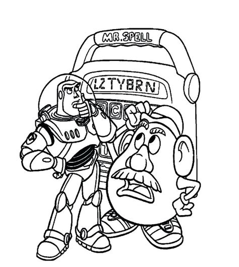 Toy Story Christmas Coloring Pages at GetColorings.com | Free printable ...