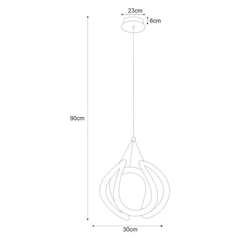 Lampa wisząca K 8055 z serii CONTI LEDisON pl