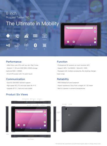 Emdoor Info Windows Gps Rugged Waterproof Tablet Em I H Emdoor