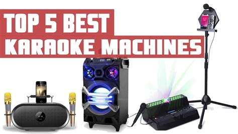 Best Karaoke Machine Top 5 Best Karaoke Machines For Home Youtube